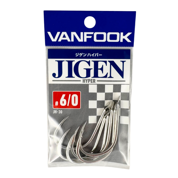 Vanfook Jigen Hyper JH-30 #6/0 6 Adet Olta Kancası