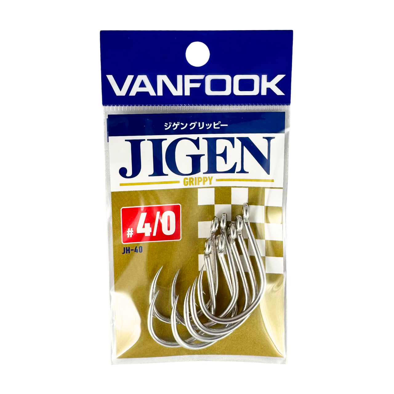 Vanfook Jigen Grippy JH-40 #4/0 7 Adet Olta Kancası