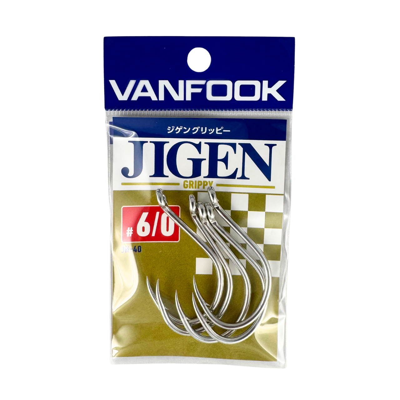 Vanfook Jigen Grippy JH-40 #6/0 5 Adet Olta Kancası