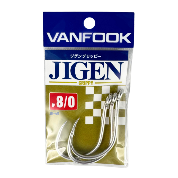 Vanfook Jigen Grippy JH-40 #8/0 3 Adet Olta Kancası