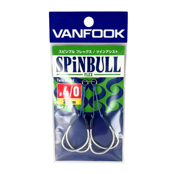 Vanfook Spinbull Flex 2.5cm 4/0 Asist Kancası