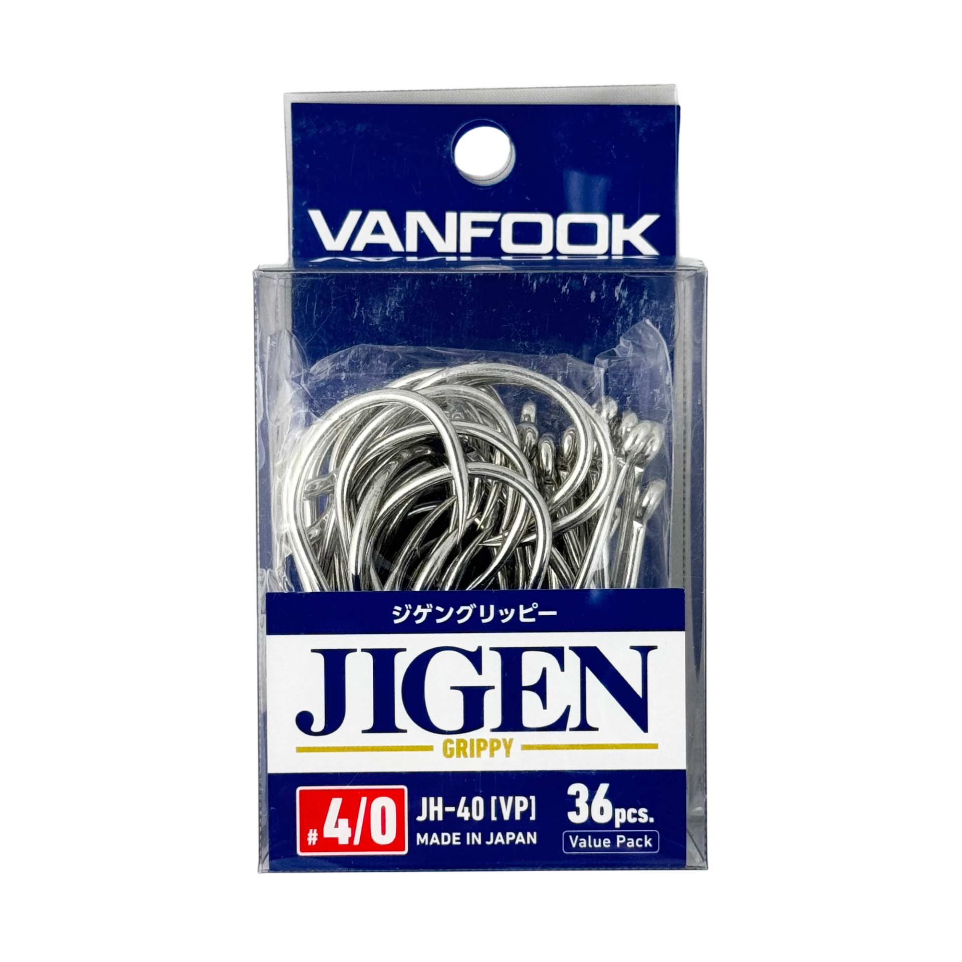 Vanfook Jigen Grippy JH-40 4/0 Avantajlı Paket 36 Adet Olta Kancası