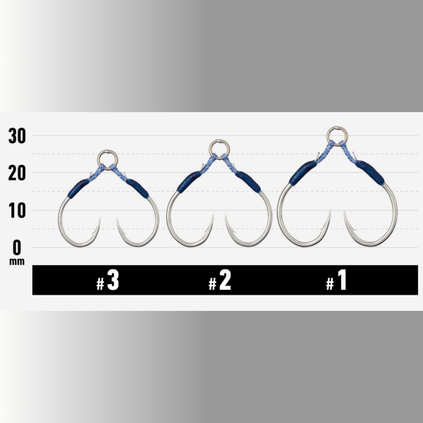 Vanfook Micro Jig Assist MJ-01 0.5cm No: 1 Asist Kancası