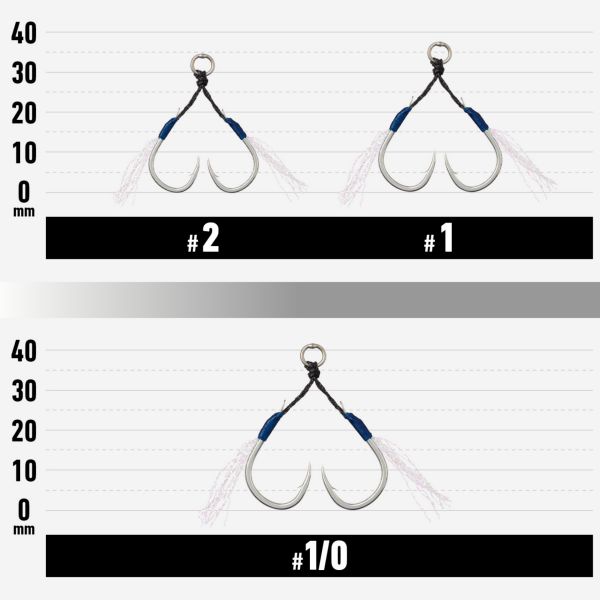 Vanfook Micro Jig Assist Wire MJ-05 1cm No:1/0 Asist Kancası