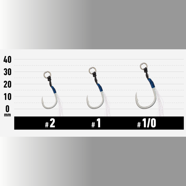 Vanfook Micro Jig Assist Wire MJ-06 0.5cm No:1/0 Asist Kancası