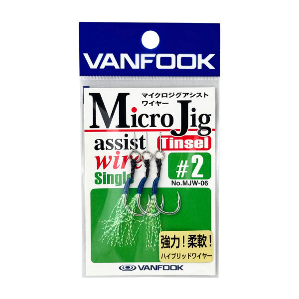 Vanfook Micro Jig Assist Wire MJ-06 0.5cm No:2 Asist Kancası