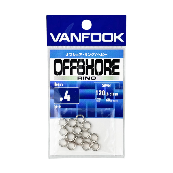 Vanfook Offshore Ring Heavy #4 54KG (120LB) Split Halka