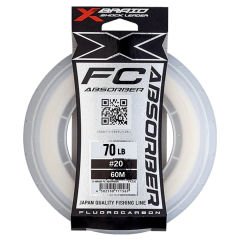 Ygk Xbraid Fc Absorber 60m 70lb 32kg 0.75mm