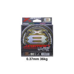 Ygk Xbraid Jigman Ultra X8 Pe 5 0.37mm 36kg 300m
