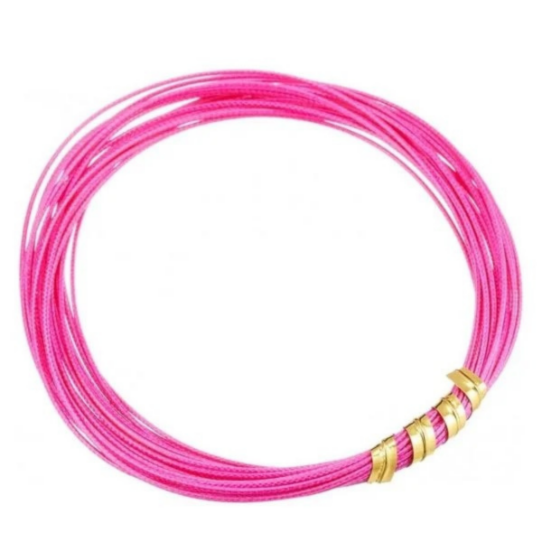 Xesta Assist İpi Fluorocarbon Çekirdekli 4m 220lb 100kg Pembe