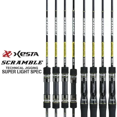 Xesta Scramble Super Light S63XUL-FS Jig Kamışı