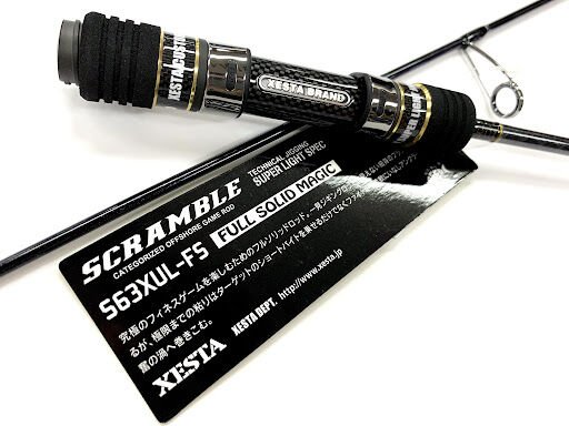 Xesta Scramble Super Light S63XUL-FS Jig Kamışı