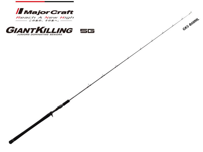 Major Craft Giant Killing 5G GK5-B60ML 183cm 80-180g Jigging Kamışı