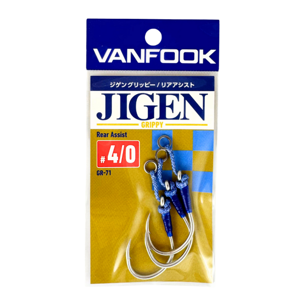 Vanfook Jigen Grippy 4/0 Tekli Kuyruk Asist Kancası