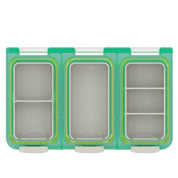MEBAO Yeşil /Su Geçirmez Klips, Fırdöndü, İğne Kutusu 116*72*18mm