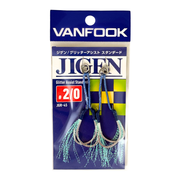 Vanfook Jigen Glitter 2/0 Simli Asist Kancası (2 Adet)