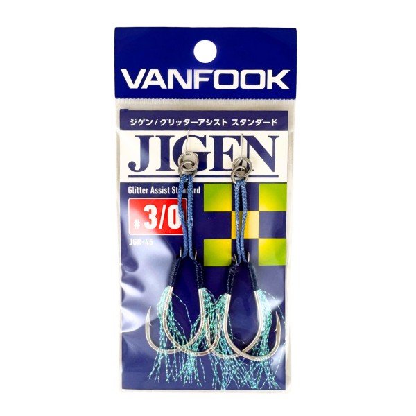 Vanfook Jigen Glitter 3/0 Simli Asist Kancası (2 Adet)