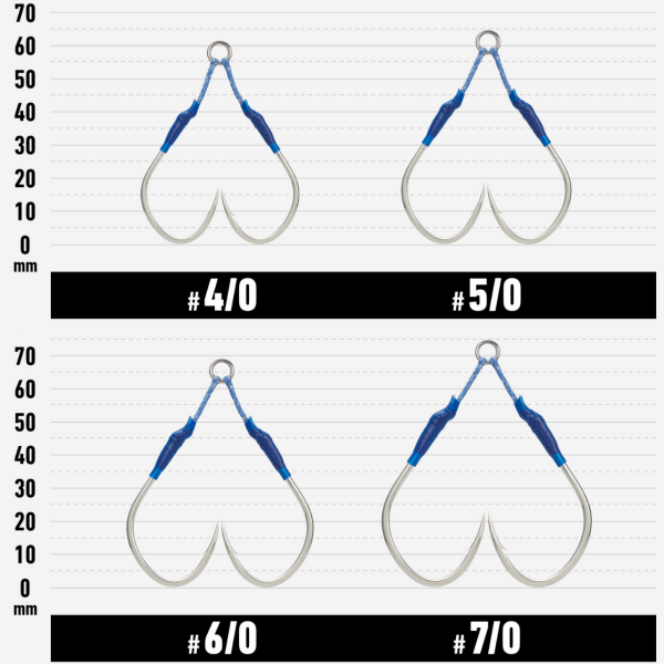 Vanfook Jigen Hyper Twin Asist Kancası Kısa 4/0 2 Adet