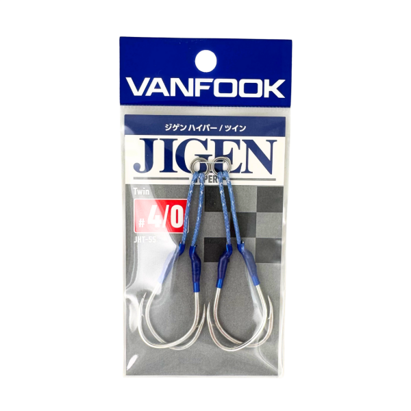 Vanfook Jigen Hyper Twin Standart 4/0 Çiftli Asist Kancası (2 Adet)