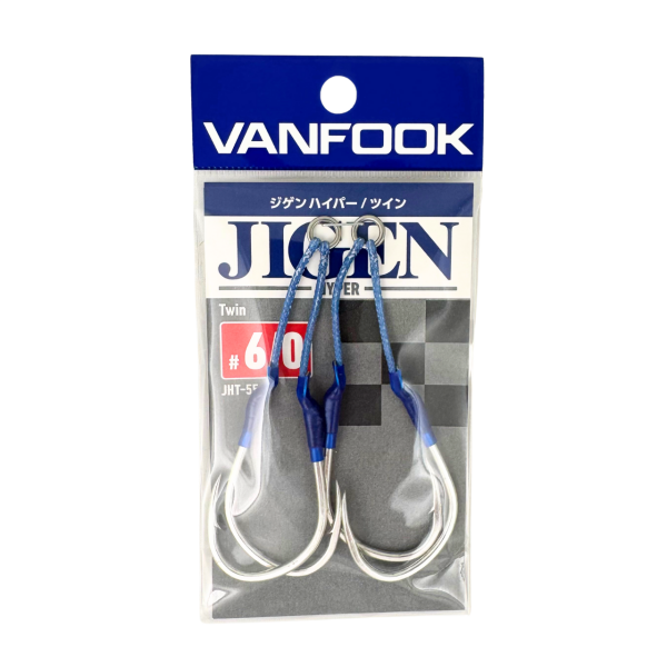 Vanfook Jigen Hyper Twin Standart 6/0 Çiftli Asist Kancası (2 Adet)