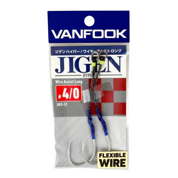 Vanfook Jigen Hyper Long Wire Asist Kancası 4/0