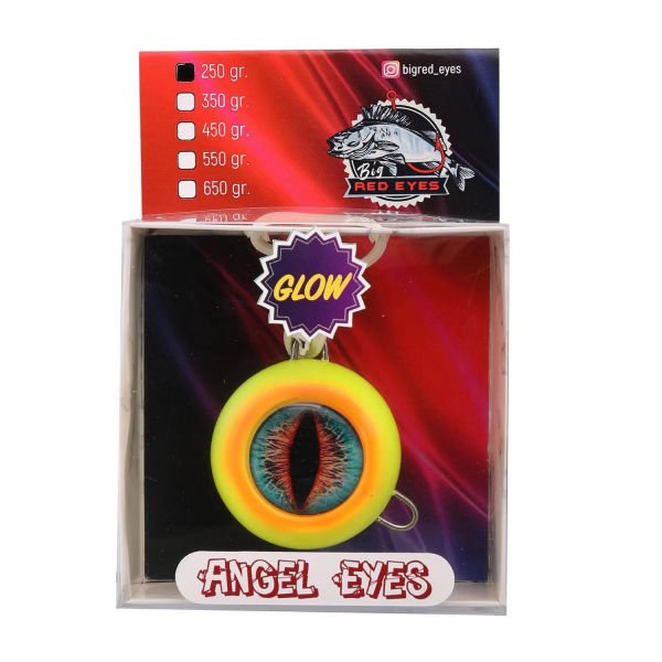 Big Red Eyes Melek Gözü 250 gr – Sarı Turuncu (Tombik Model)