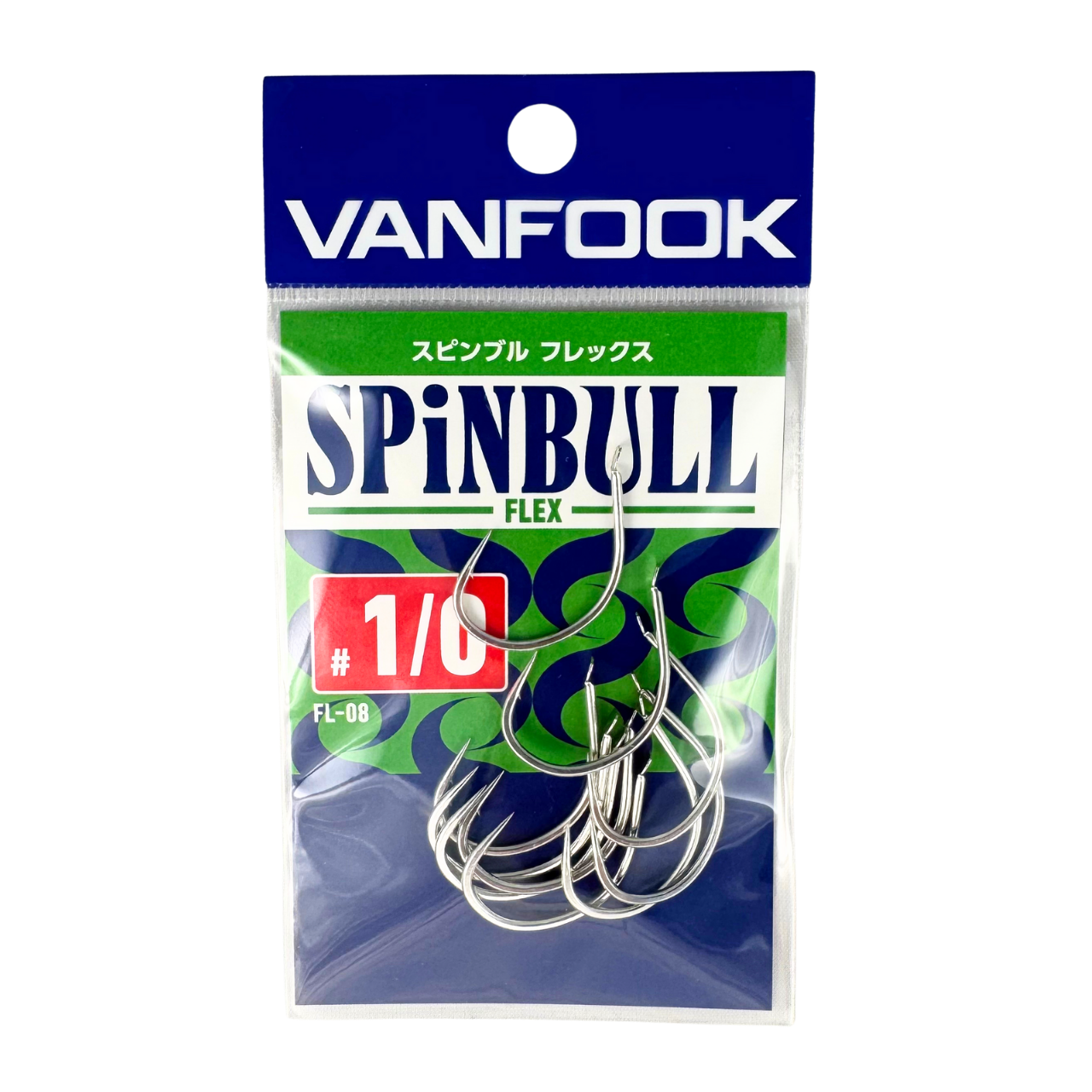 Vanfook Spinbull Flex FL-08 #1/0 10 Adet Olta Kancası