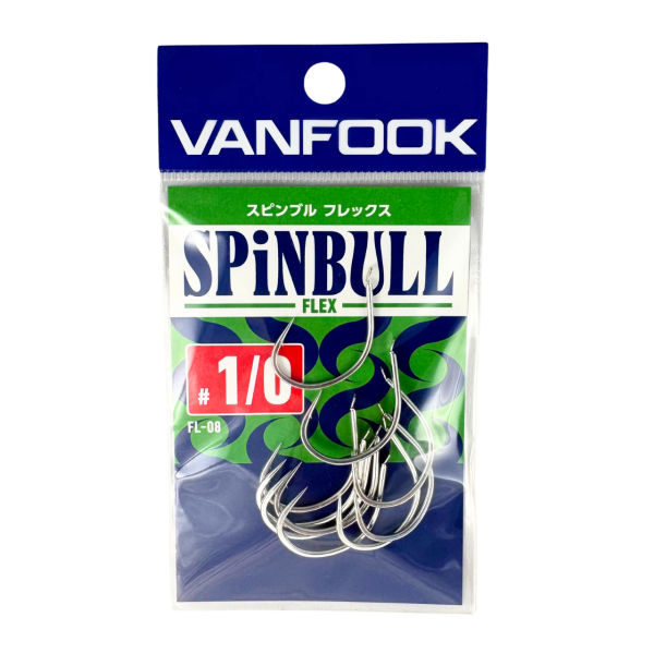 Vanfook Spinbull Flex FL-08 #1/0 10 Adet Olta Kancası