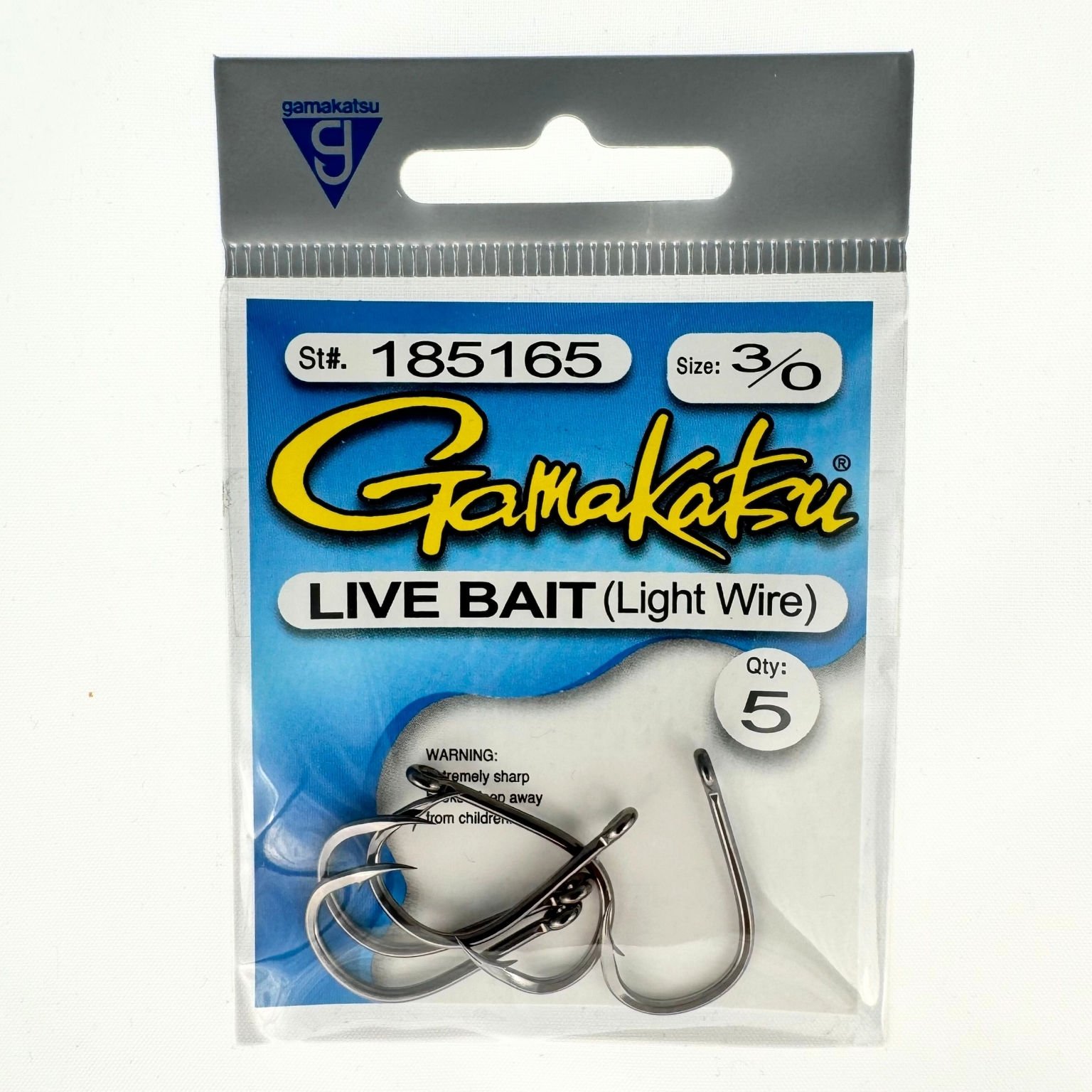 Gamakatsu Live Bait 3/0 Olta İğnesi