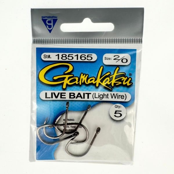 Gamakatsu Live Bait 2/0 Olta İğnesi