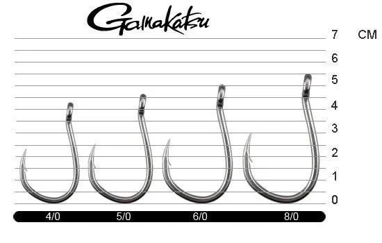 Gamakatsu Hook Single 60 5/0 Olta İğnesi