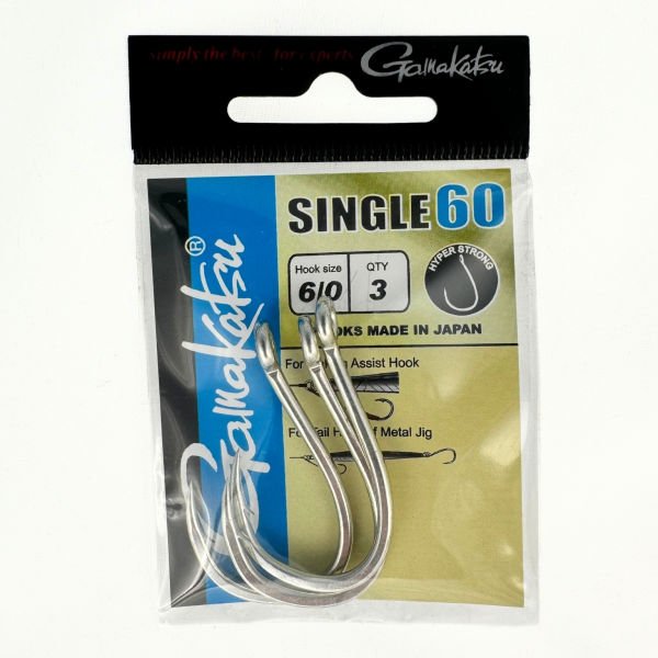 Gamakatsu Hook Single 60 6/0 Olta İğnesi