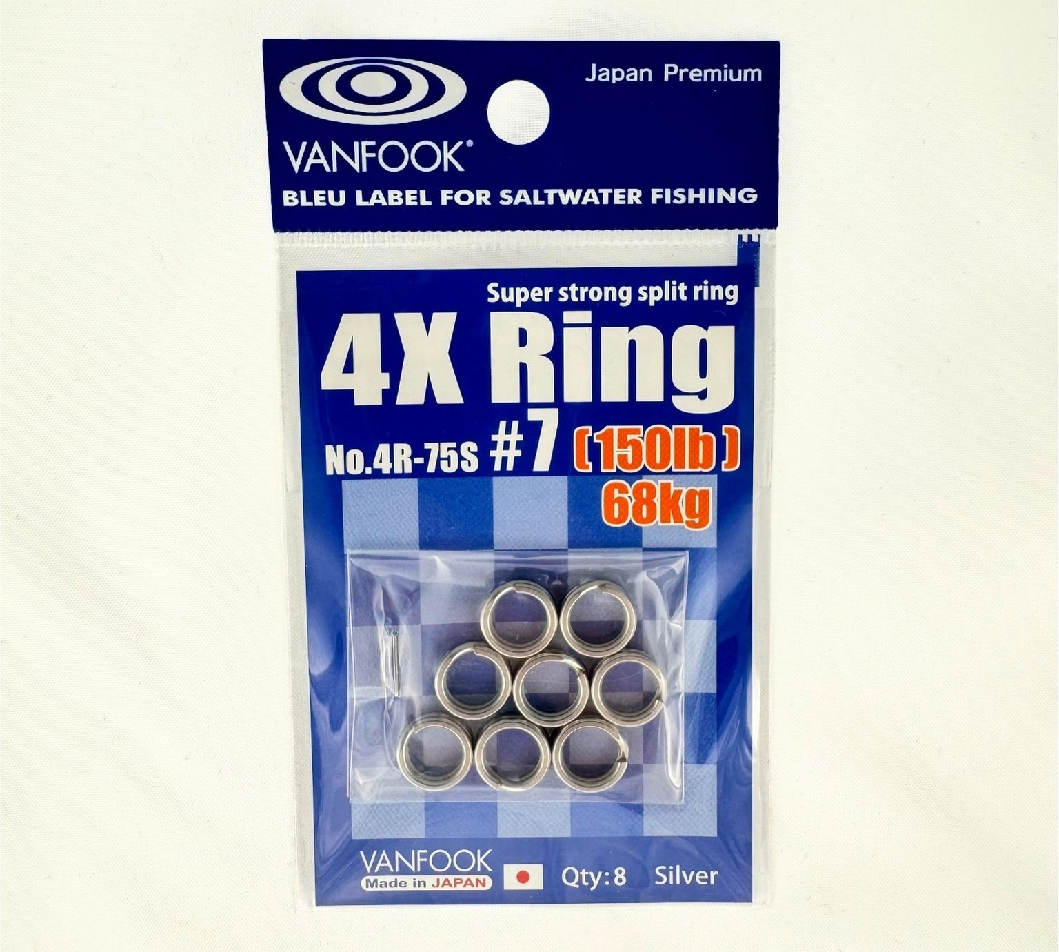 Vanfook Split Ring Halka 4R-75S #7