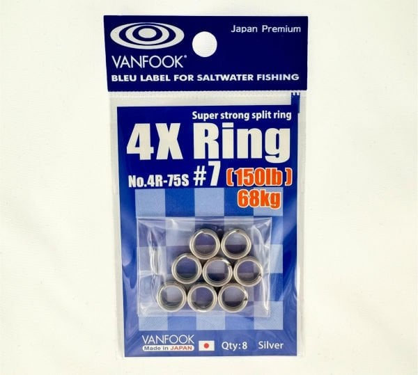 Vanfook Split Ring Halka 4R-75S #7