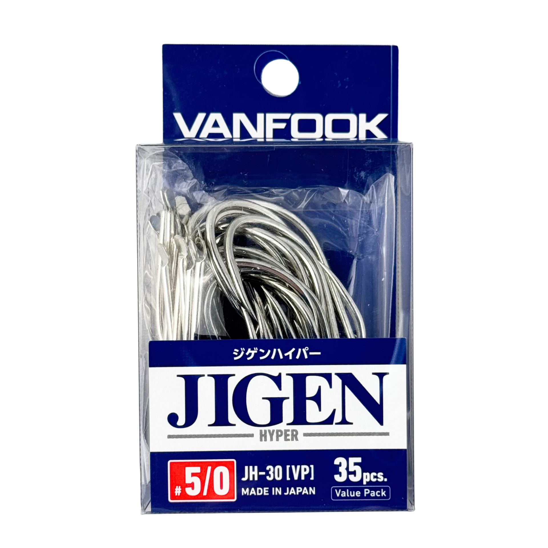 Vanfook Jigen JH-30 5/0 Avantajlı Paket 35 Adet Olta Kancası