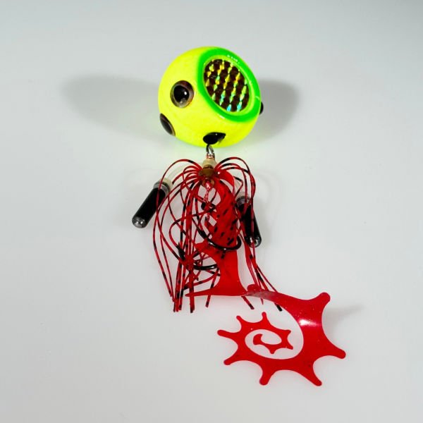 Big Red Eyes Tai Rubber 200g Sarı Yeşil