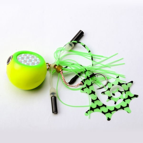 Big Red Eyes Tai Rubber 135g Sarı Yeşil