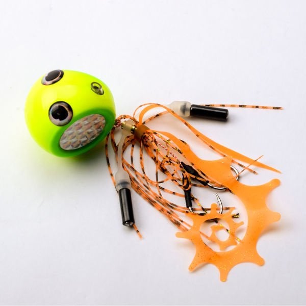 Big Red Eyes Tai Rubber 90g Sarı Yeşil