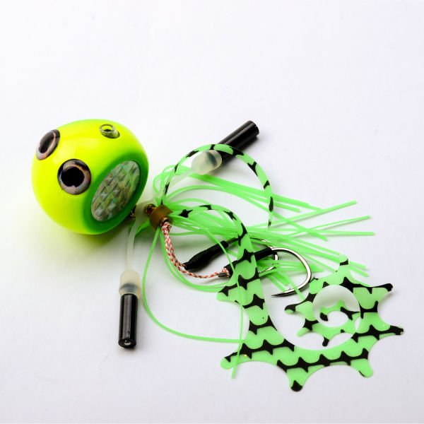 Big Red Eyes Tai Rubber 60g Sarı Yeşil