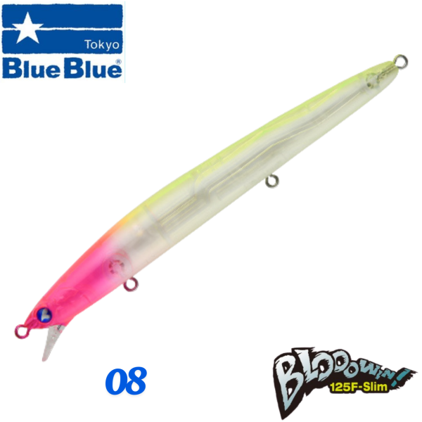 BlueBlue Blooowin 125 Slim Floating 14g 08 Maket Yem