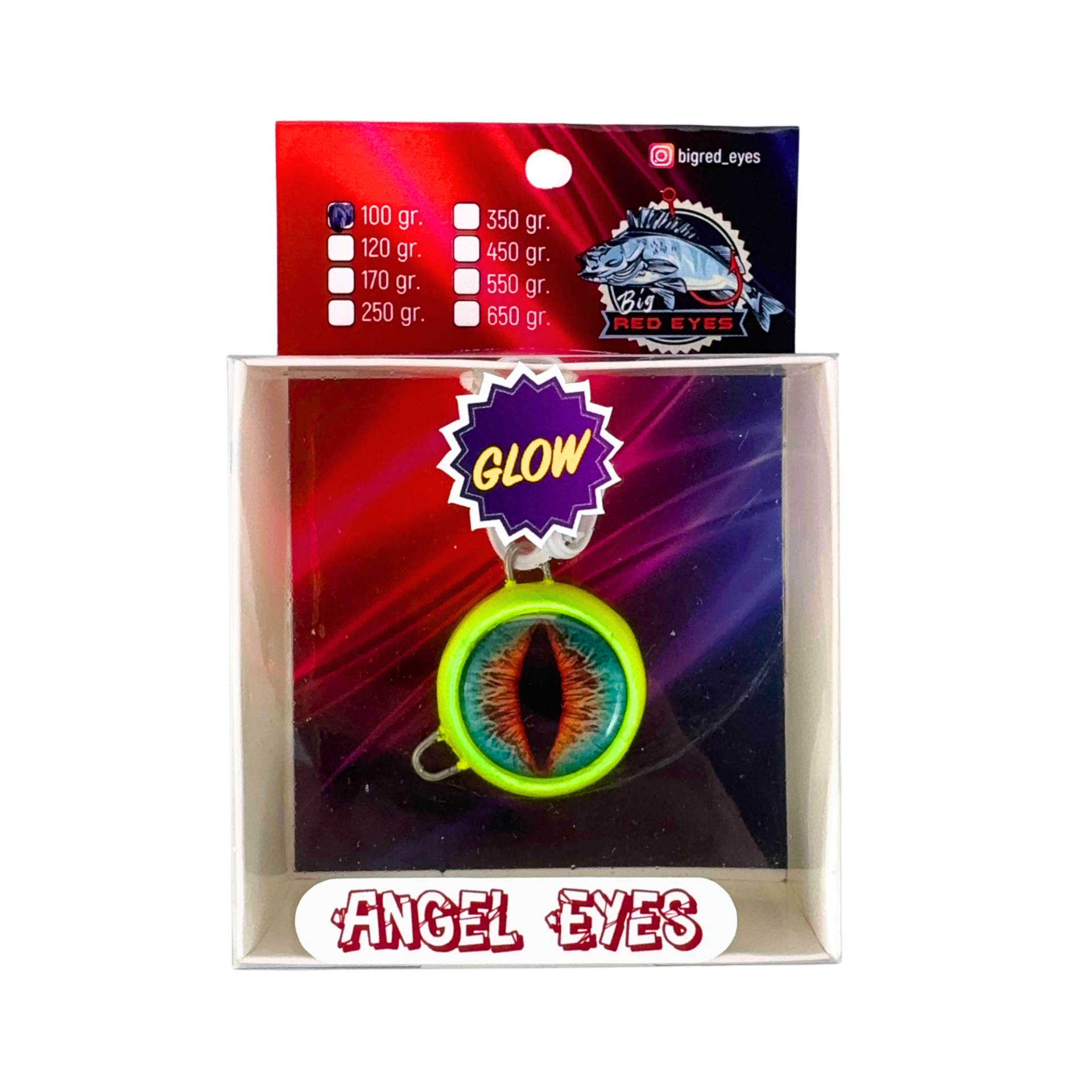 Big Red Eyes Melek Gözü 100g Sarı Yeşil