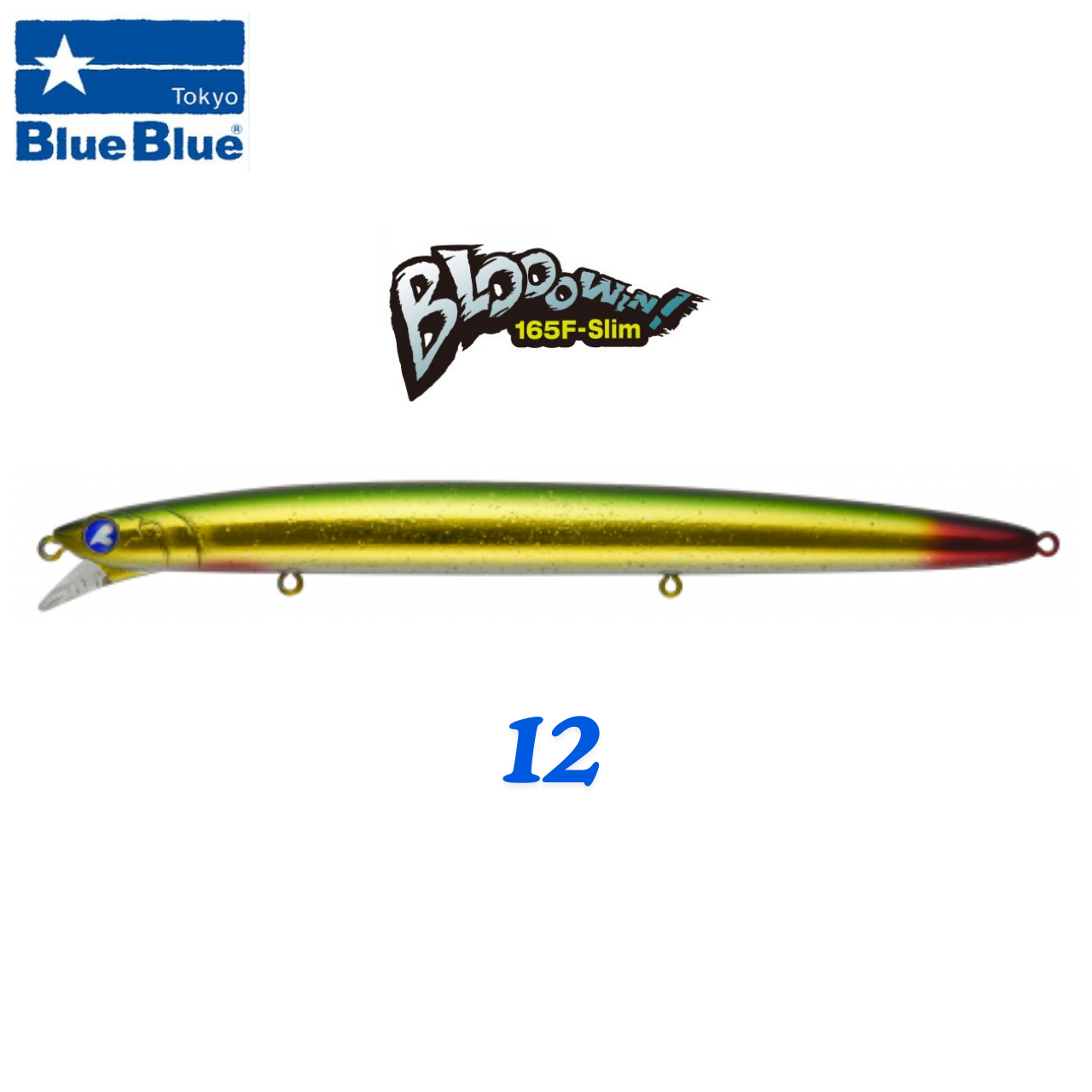 BlueBlue Blooowin 165 Floating 24g 12 Maket Yem