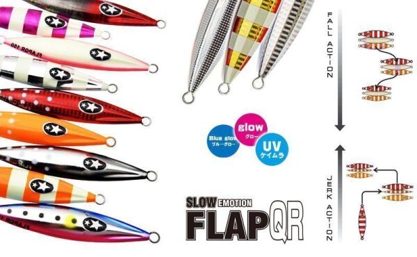 Xesta Slow Emotion Flap QR Heavy Slow Jigging Yem - 450g (PWSBL)