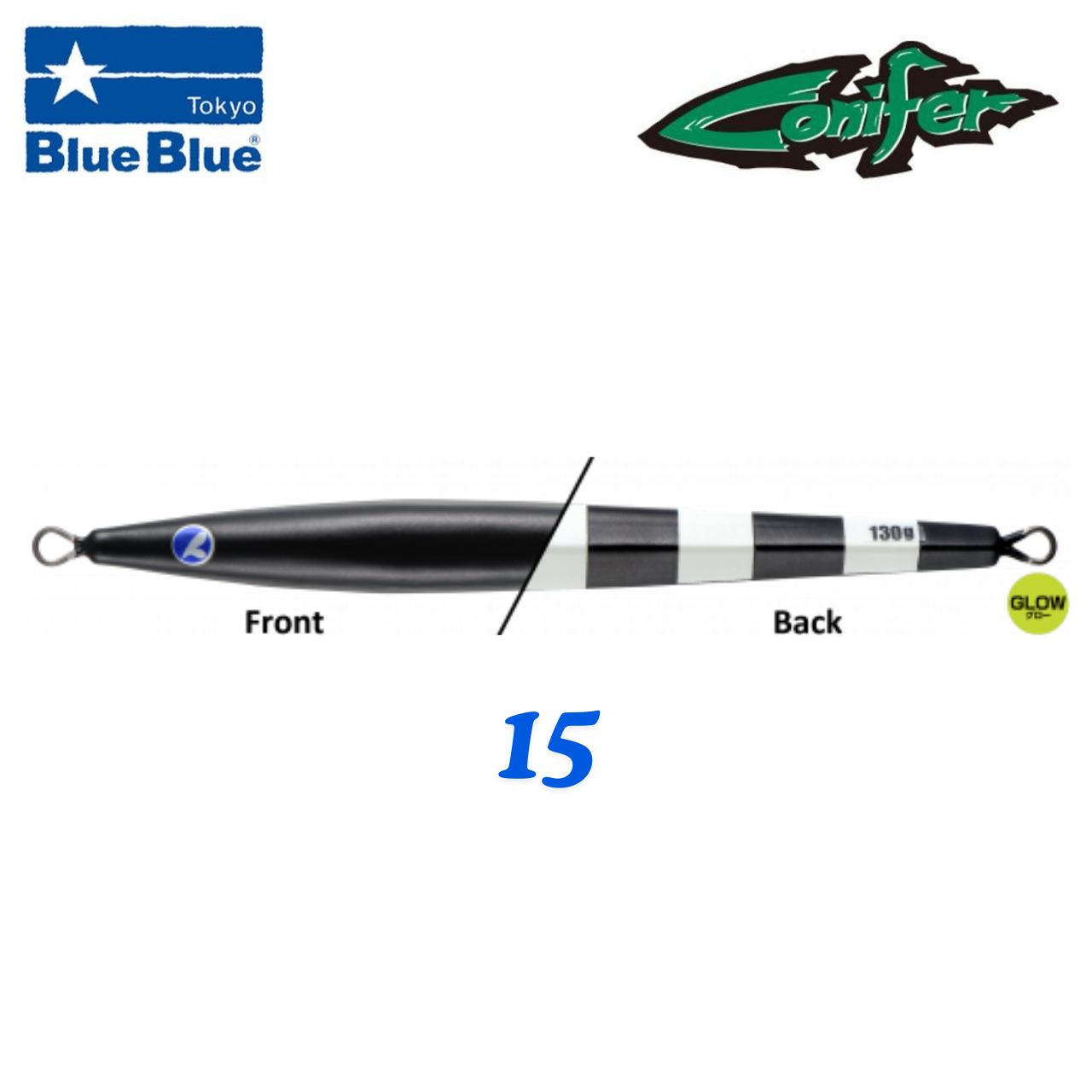 BlueBlue Conifer 160g 15 Jig Yem