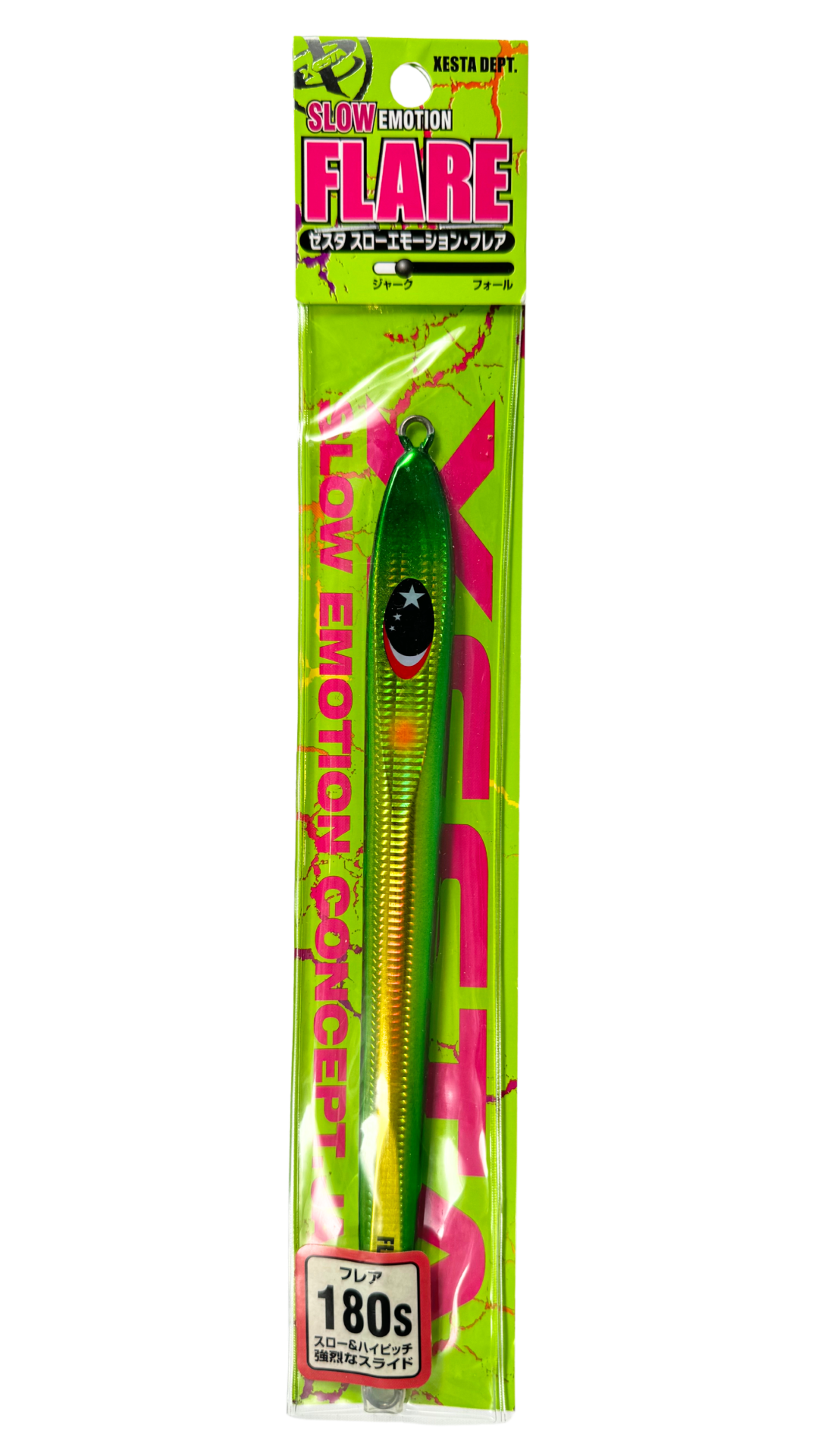 Xesta Flare Slim 180g GGD Jig Yem