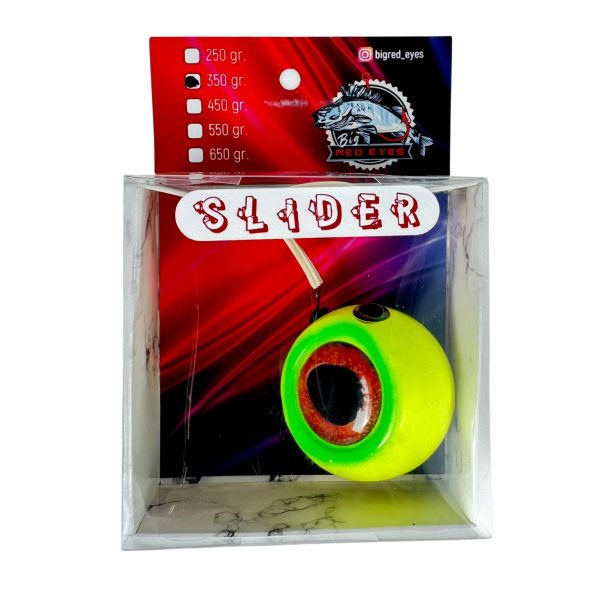 Big Red Eyes Slider 350g Sarı Yeşil