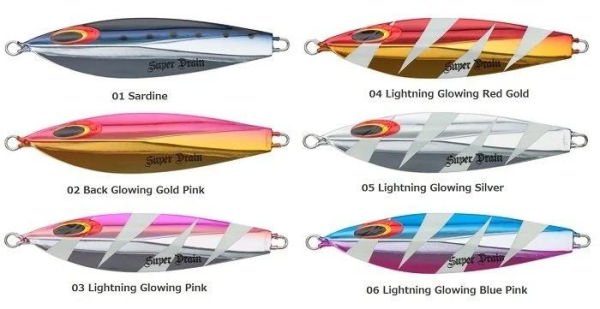 Sea Falcon Super Drain Jig 170g 05 Lightning Glowing Silver