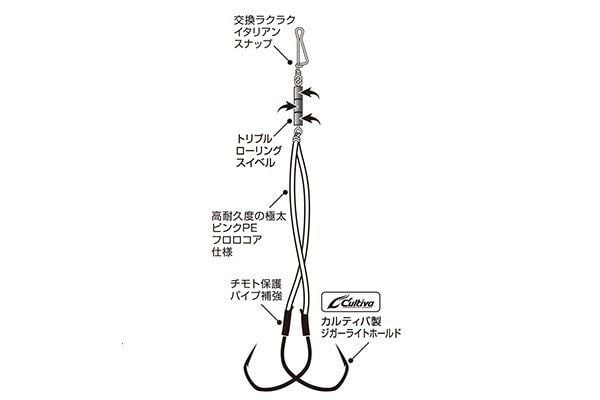 Xesta Tara Silikonlu Assist Rig 12CM 03 ZLPL