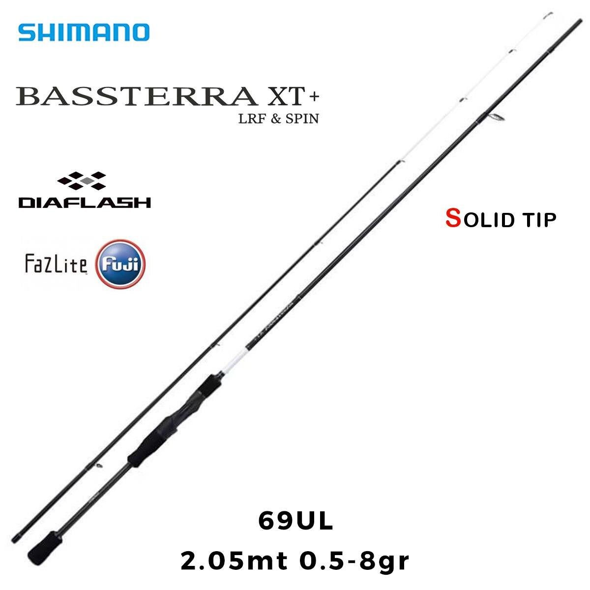 Shimano Bassterra XT+ Lrf 205 Cm 0.5-8 Gr Lrf Kamışı