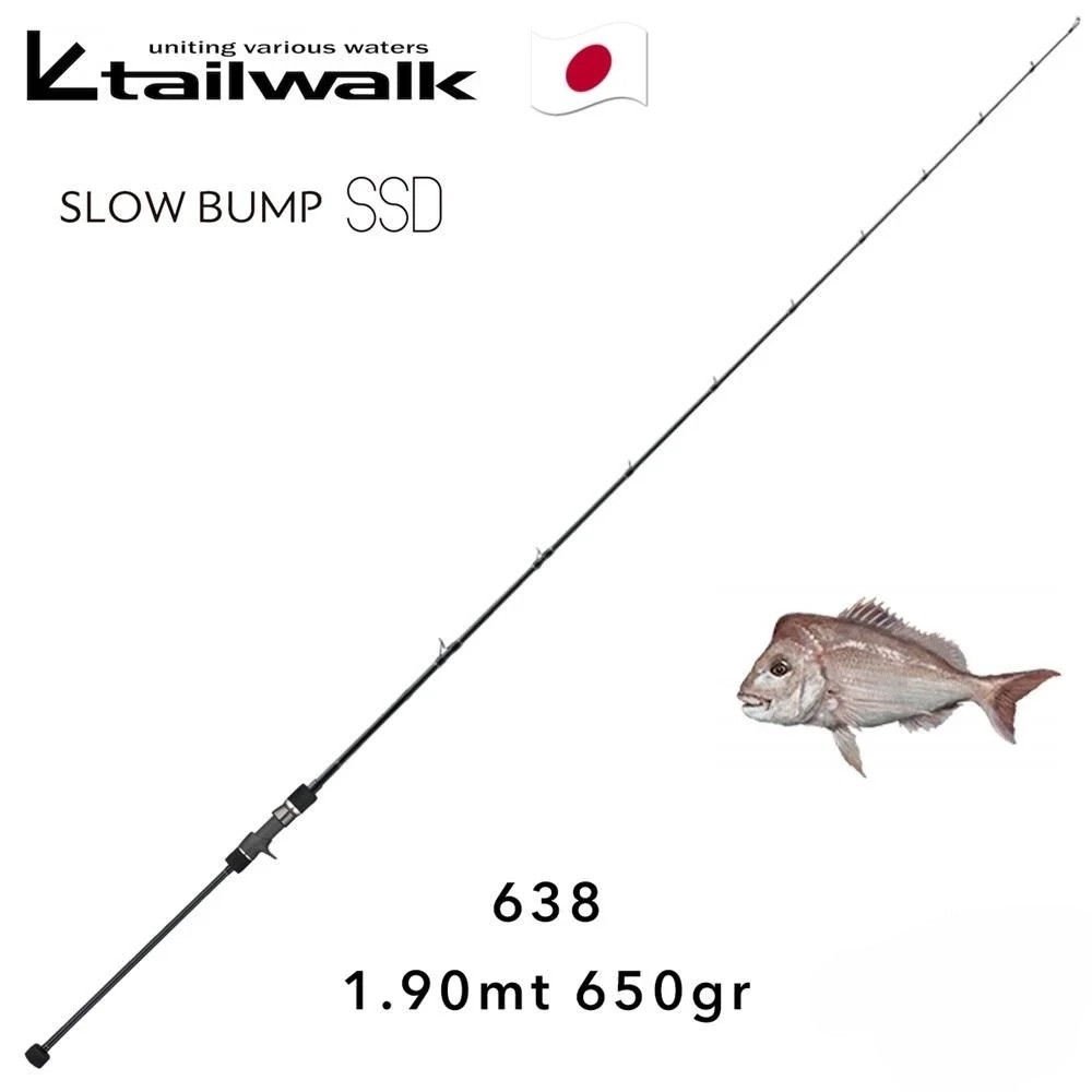 Tailwalk Slow Bump SSD 638 190cm Max 650g Slow Jig Kamışı